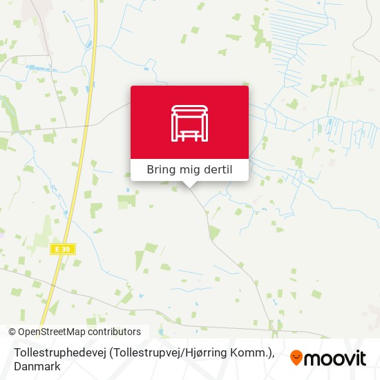 Vej til Tollestruphedevej (Tollestrupvej Komm.) i Danmark med Bus eller Jernbane?