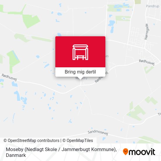 Moseby (Nedlagt Skole / Jammerbugt Kommune) kort