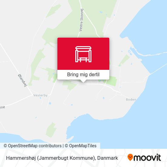 Hammershøj (Jammerbugt Kommune) kort