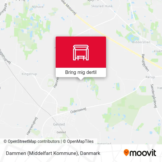 Dammen (Middelfart Kommune) kort