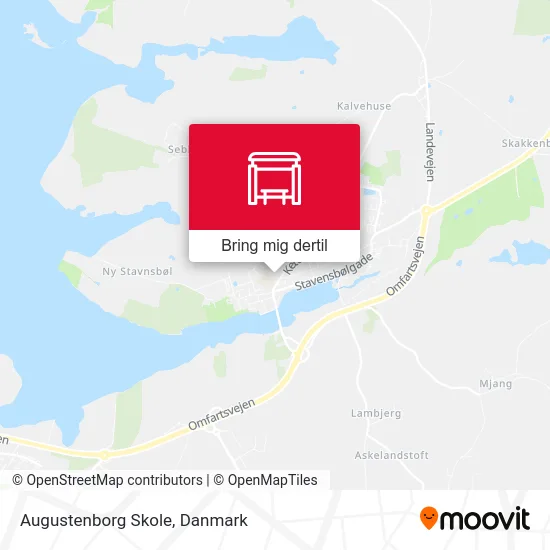 Augustenborg Skole kort