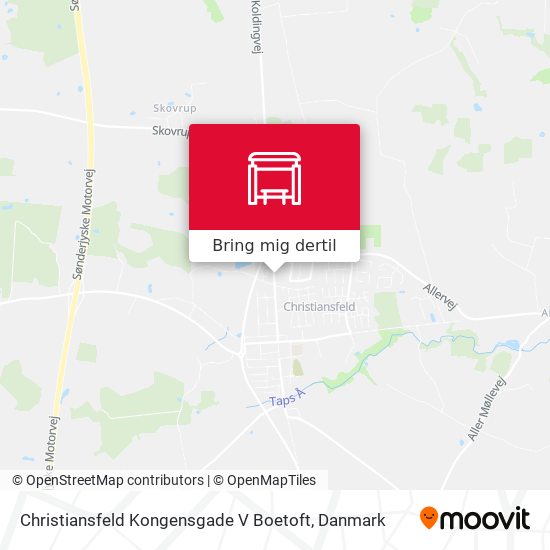 Christiansfeld Kongensgade V Boetoft kort