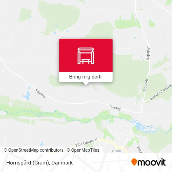 Hornsgård (Gram) kort