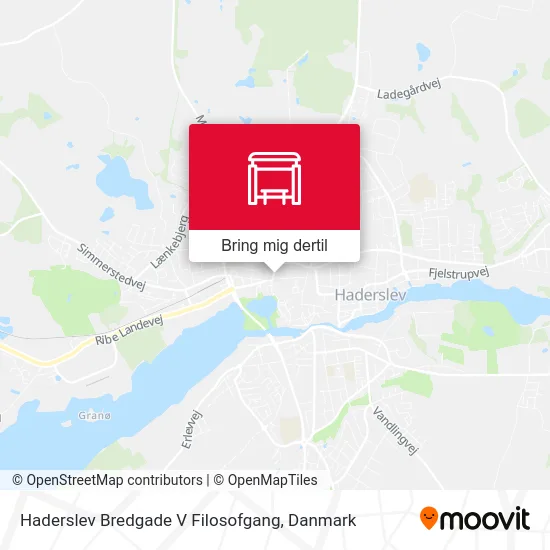 Haderslev Bredgade V Filosofgang kort
