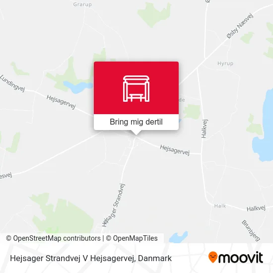 Hejsager Strandvej V Hejsagervej kort