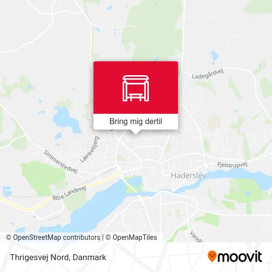 Thrigesvej Nord kort