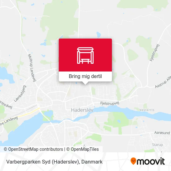 Varbergparken Syd (Haderslev) kort