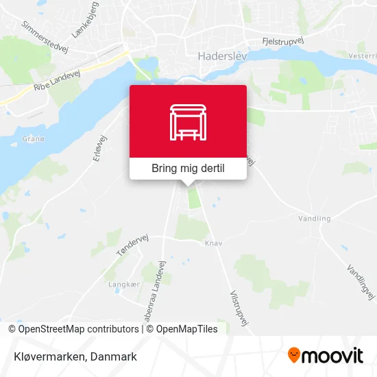 Kløvermarken kort