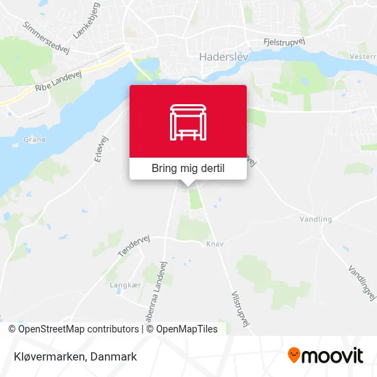 Kløvermarken kort