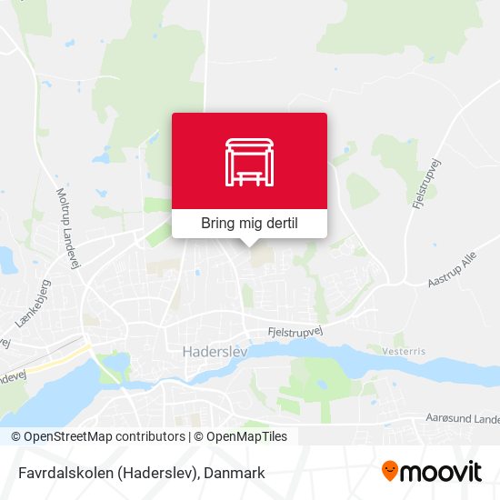 Favrdalskolen (Haderslev) kort