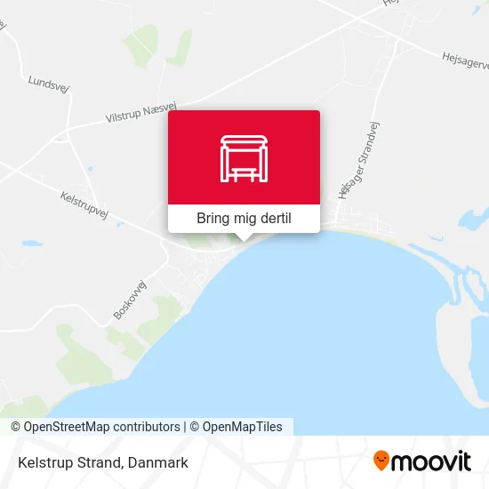 Kelstrup Strand kort