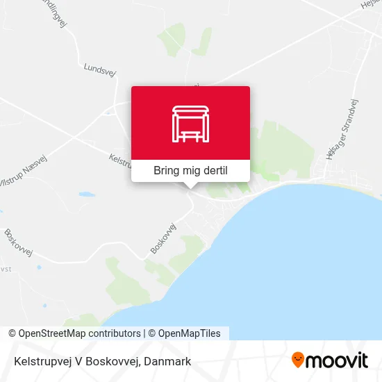 Kelstrupvej V Boskovvej kort