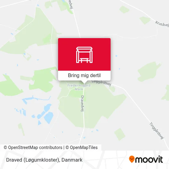 Draved (Løgumkloster) kort