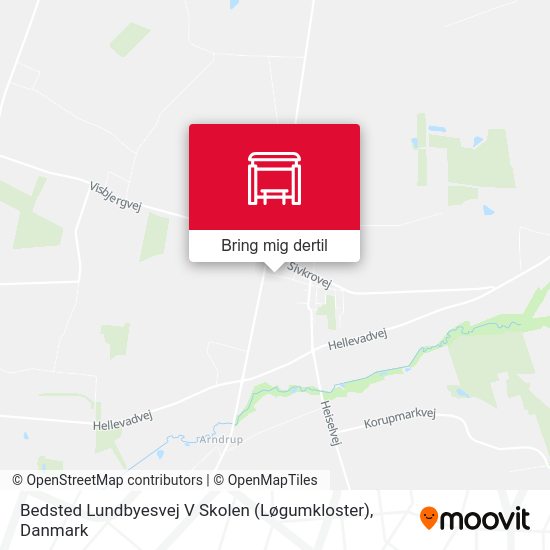 Bedsted Lundbyesvej V Skolen (Løgumkloster) kort