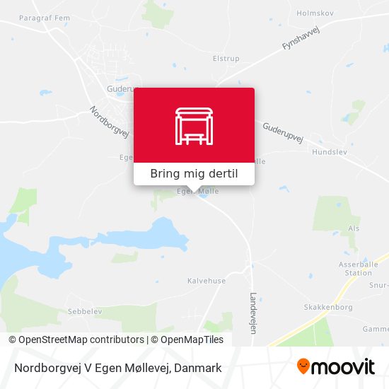 Nordborgvej V Egen Møllevej kort