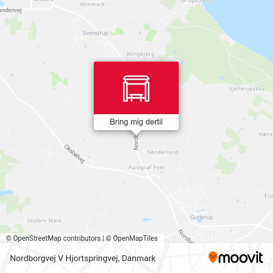 Nordborgvej V Hjortspringvej kort