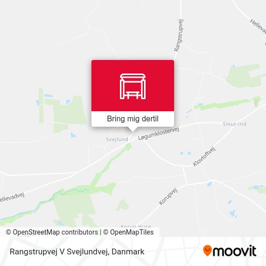 Rangstrupvej V Svejlundvej kort