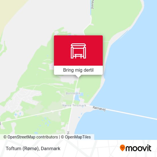 Toftum (Rømø) kort