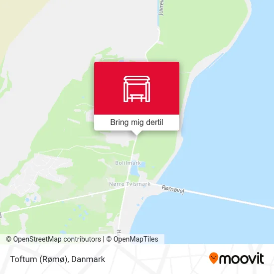 Toftum (Rømø) kort