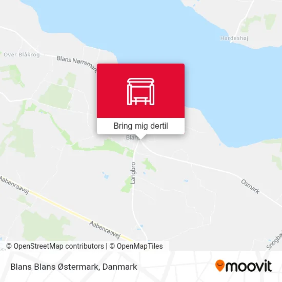 Blans Blans Østermark kort