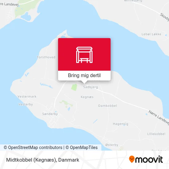 Midtkobbel (Kegnæs) kort