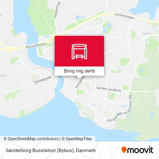 Sønderborg Busstation (Bybus) kort