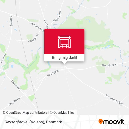 Revsøgårdvej (Vojens) kort