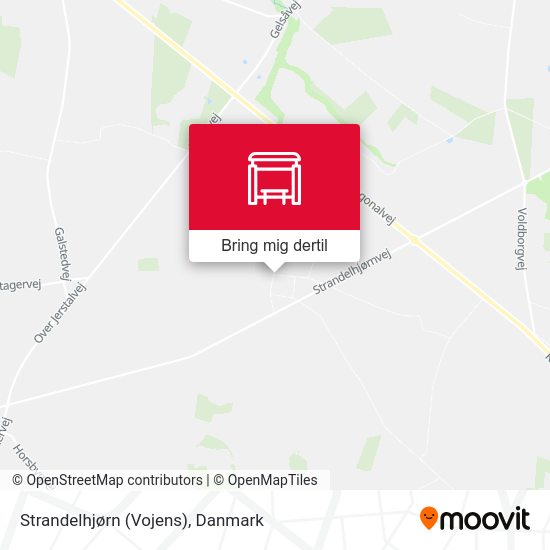 Strandelhjørn (Vojens) kort