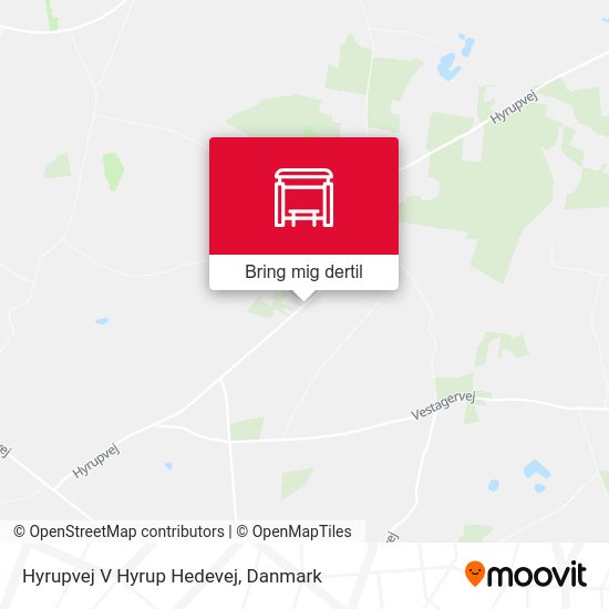 Hyrupvej V Hyrup Hedevej kort