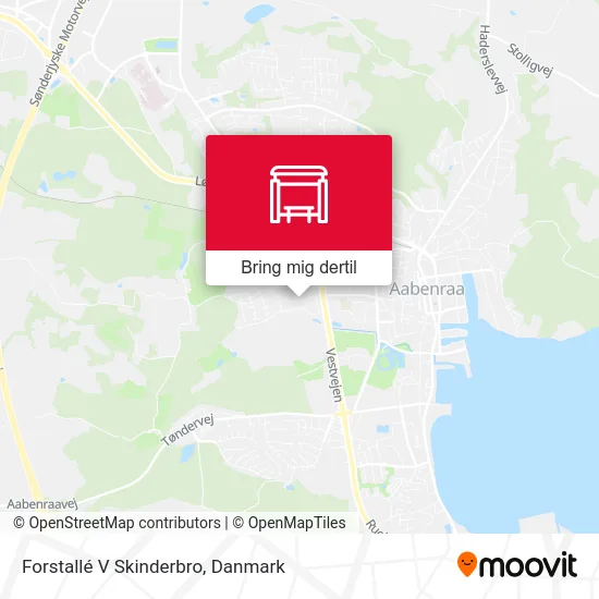 Forstallé V Skinderbro kort