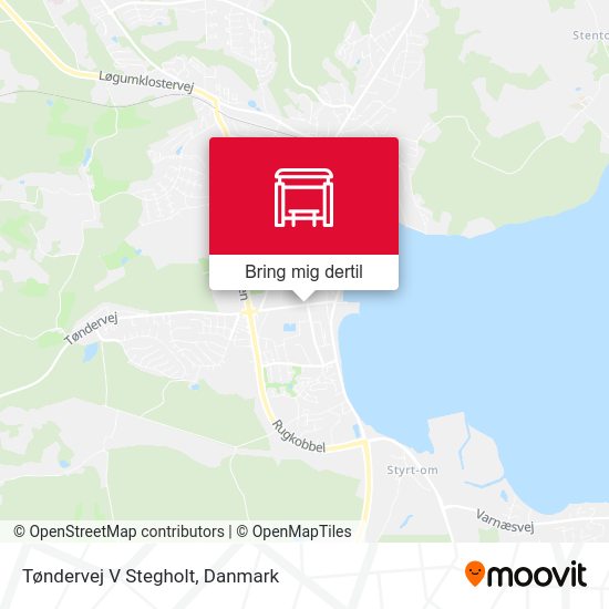 Tøndervej V Stegholt kort