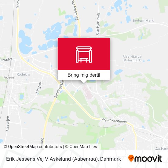 Erik Jessens Vej V Askelund (Aabenraa) kort