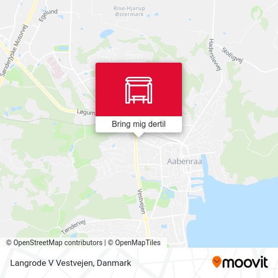 Langrode V Vestvejen kort