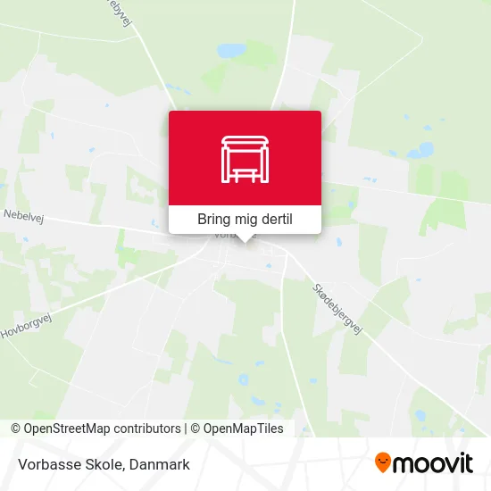 Vorbasse Skole kort