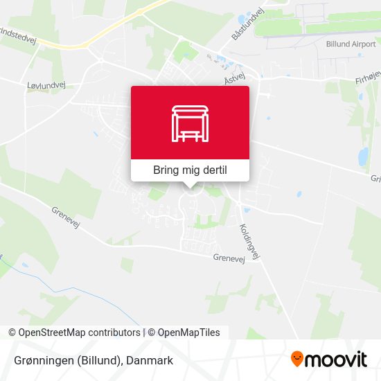 Grønningen (Billund) kort