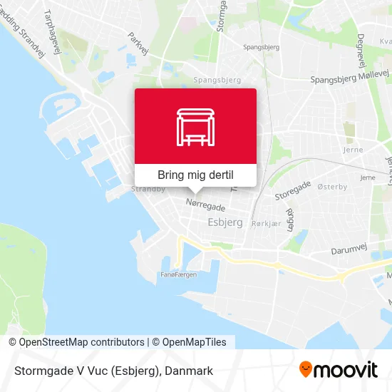 Stormgade V Vuc (Esbjerg) kort