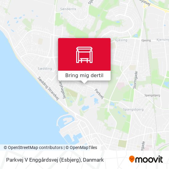 Parkvej V Enggårdsvej (Esbjerg) kort