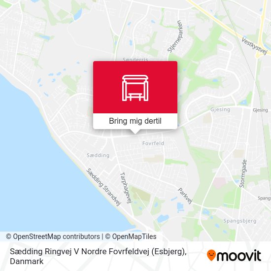 Sædding Ringvej V Nordre Fovrfeldvej (Esbjerg) kort