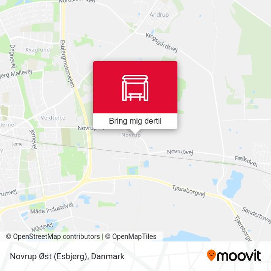 Novrup Øst (Esbjerg) kort