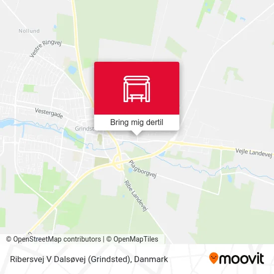 Ribersvej V Dalsøvej (Grindsted) kort
