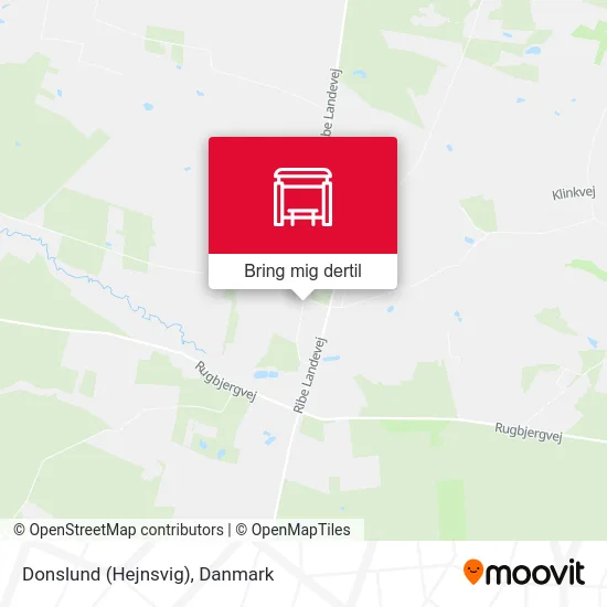 Donslund (Hejnsvig) kort