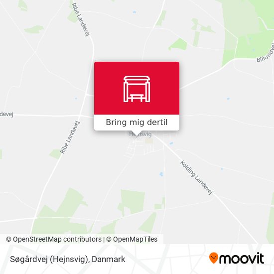 Søgårdvej (Hejnsvig) kort
