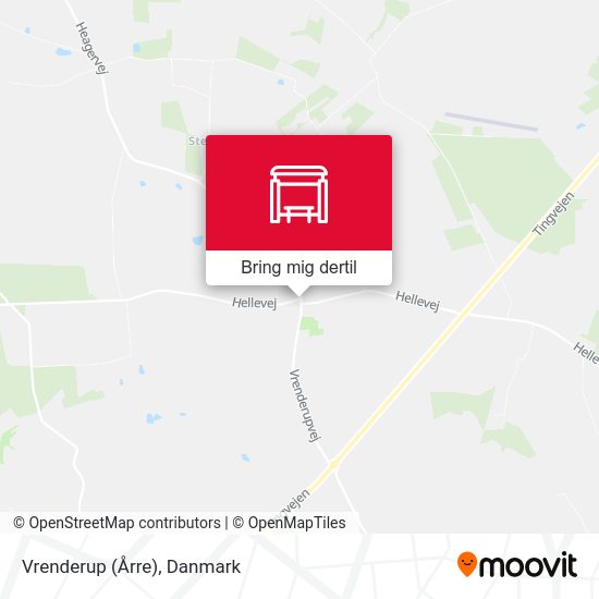Vrenderup (Årre) kort