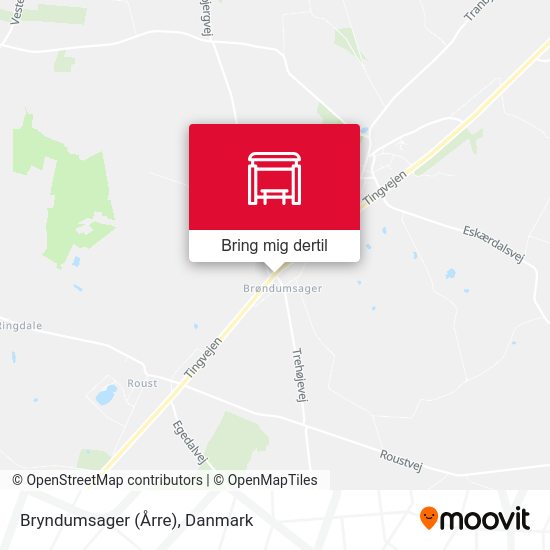 Bryndumsager (Årre) kort