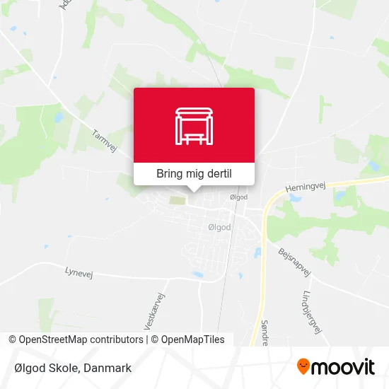 Ølgod Skole kort
