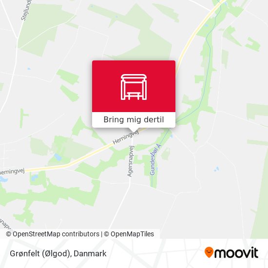 Grønfelt (Ølgod) kort