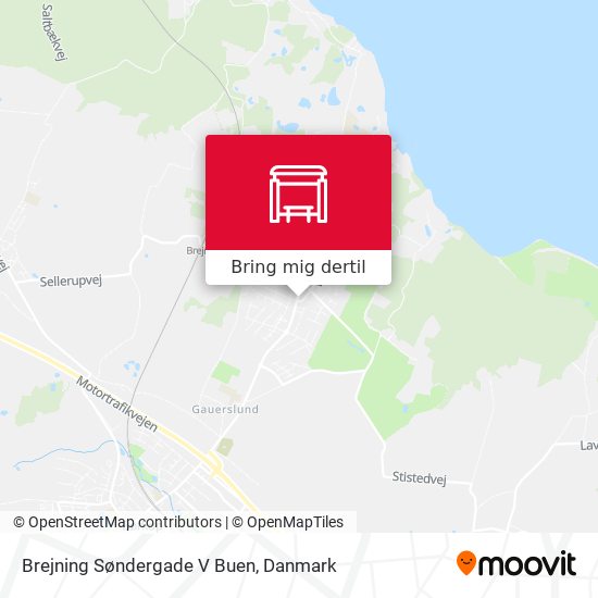Brejning Søndergade V Buen kort