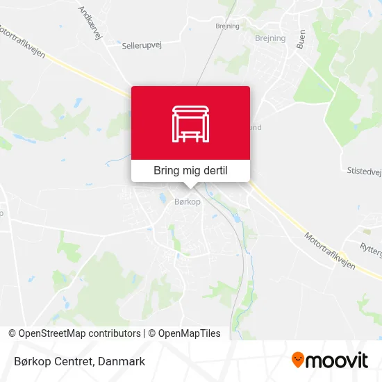 Børkop Centret kort