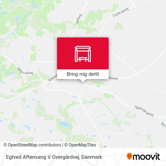 Egtved Aftensang V Overgårdvej kort