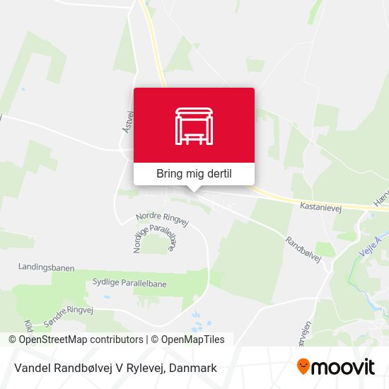 Vandel Randbølvej V Rylevej kort